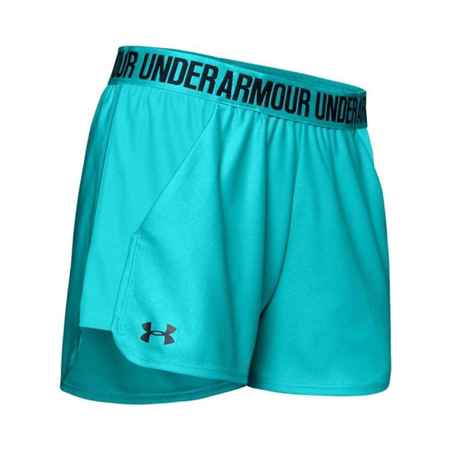 Šortky UNDER ARMOUR Play Up Short 2.0 Turquoise - Dámske kraťasy & šortky & sukne - 5