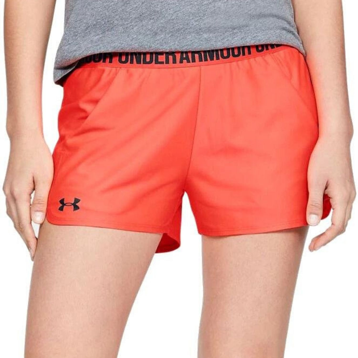 Šortky UNDER ARMOUR Play Up Short 2.0 Orange - Dámske kraťasy & šortky & sukne - 2