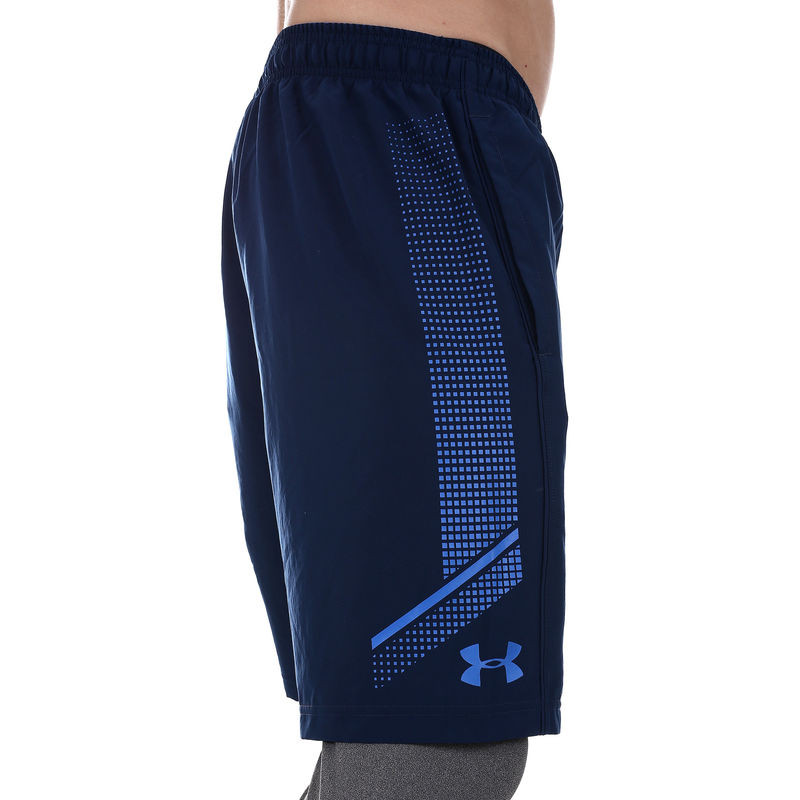 Pánske šortky UNDER ARMOUR Woven Graphic Short Blue - Kraťasy & Šortky - 3