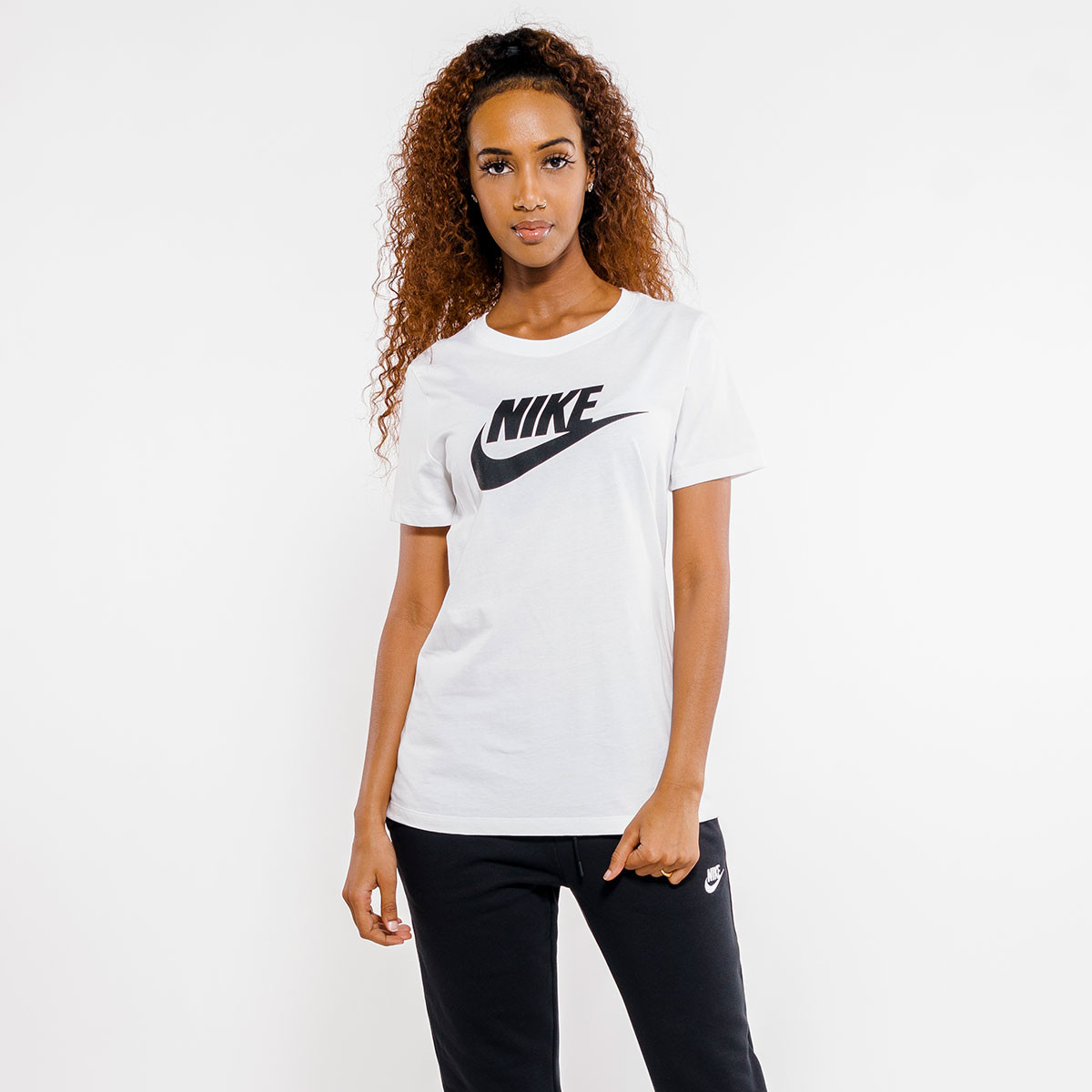 Tričko NIKE NSW Just Do It Swoosh White - Dámske oblečenie - 1