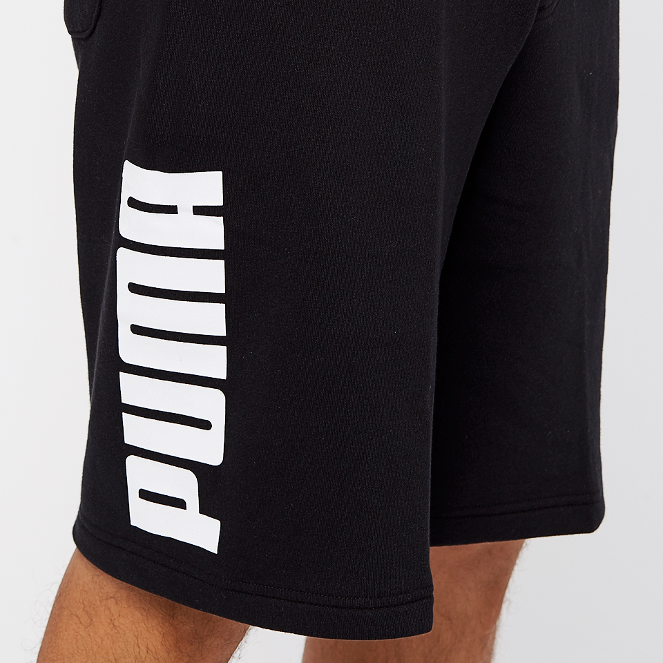 Šortky PUMA Rebel Sweat Black - Kraťasy & Šortky - 2