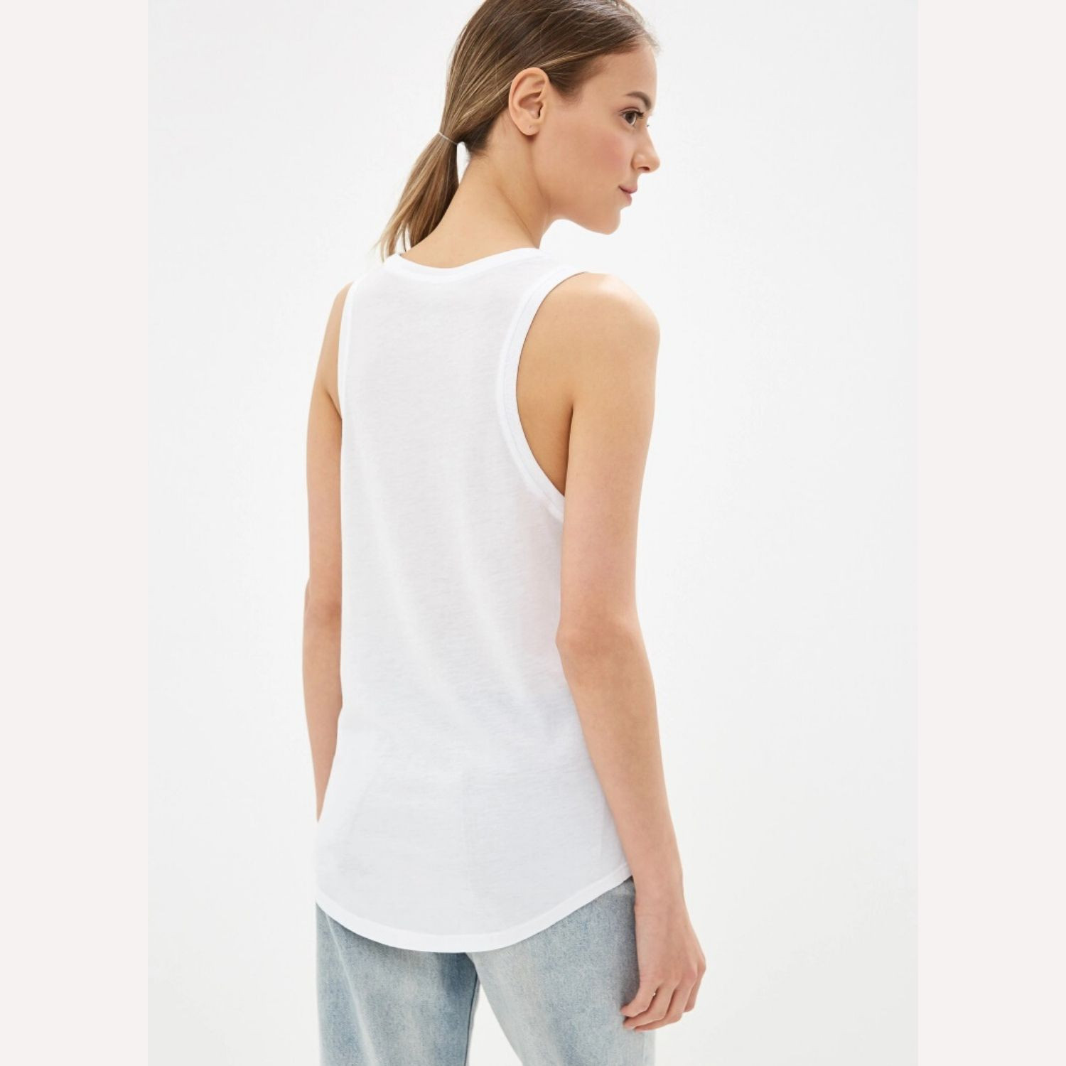 Dámske tielko NIKE Prep JDI White - Dámske oblečenie - 2