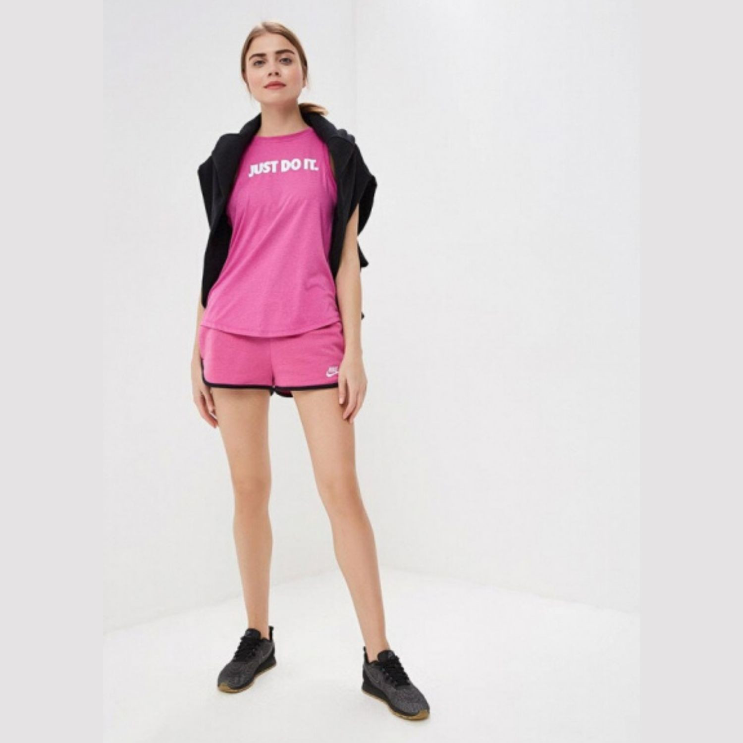 Dámske tielko NIKE Prep JDI Active Fuchsia - Dámske oblečenie - 3
