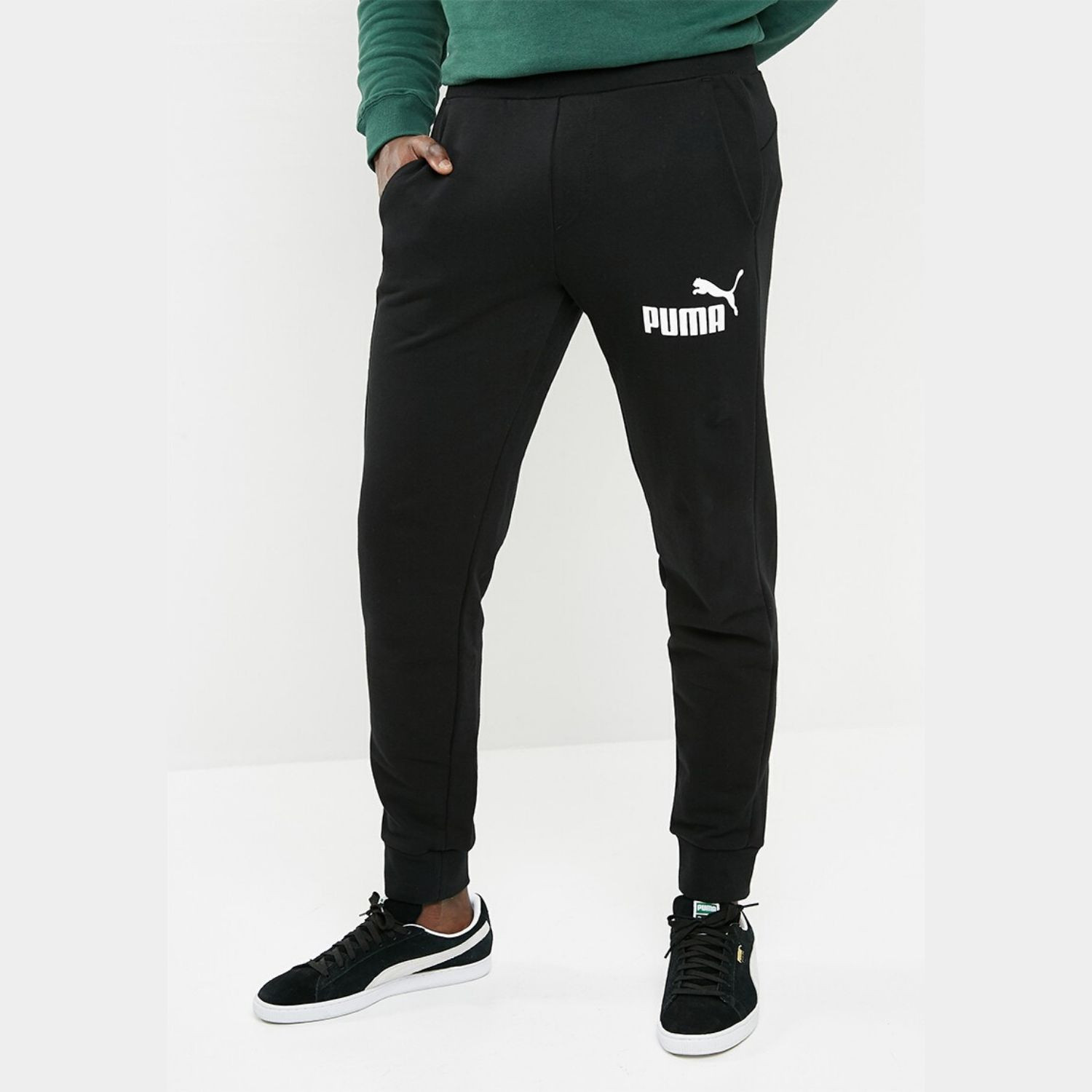 Tepláky PUMA Style Athletics TR Black - Tepláky - 1
