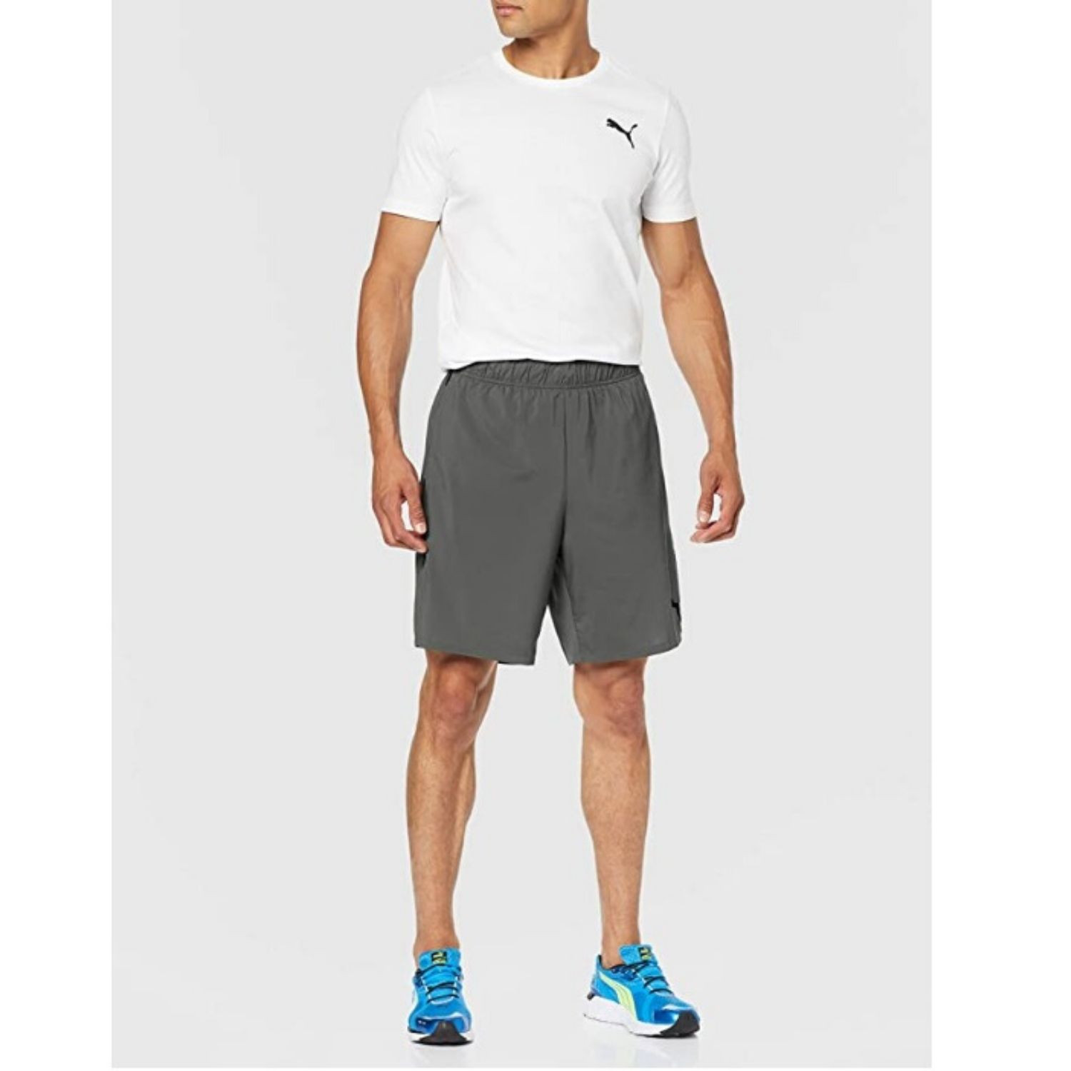 Šortky PUMA Essential Woven Grey - Kraťasy & Šortky - 2