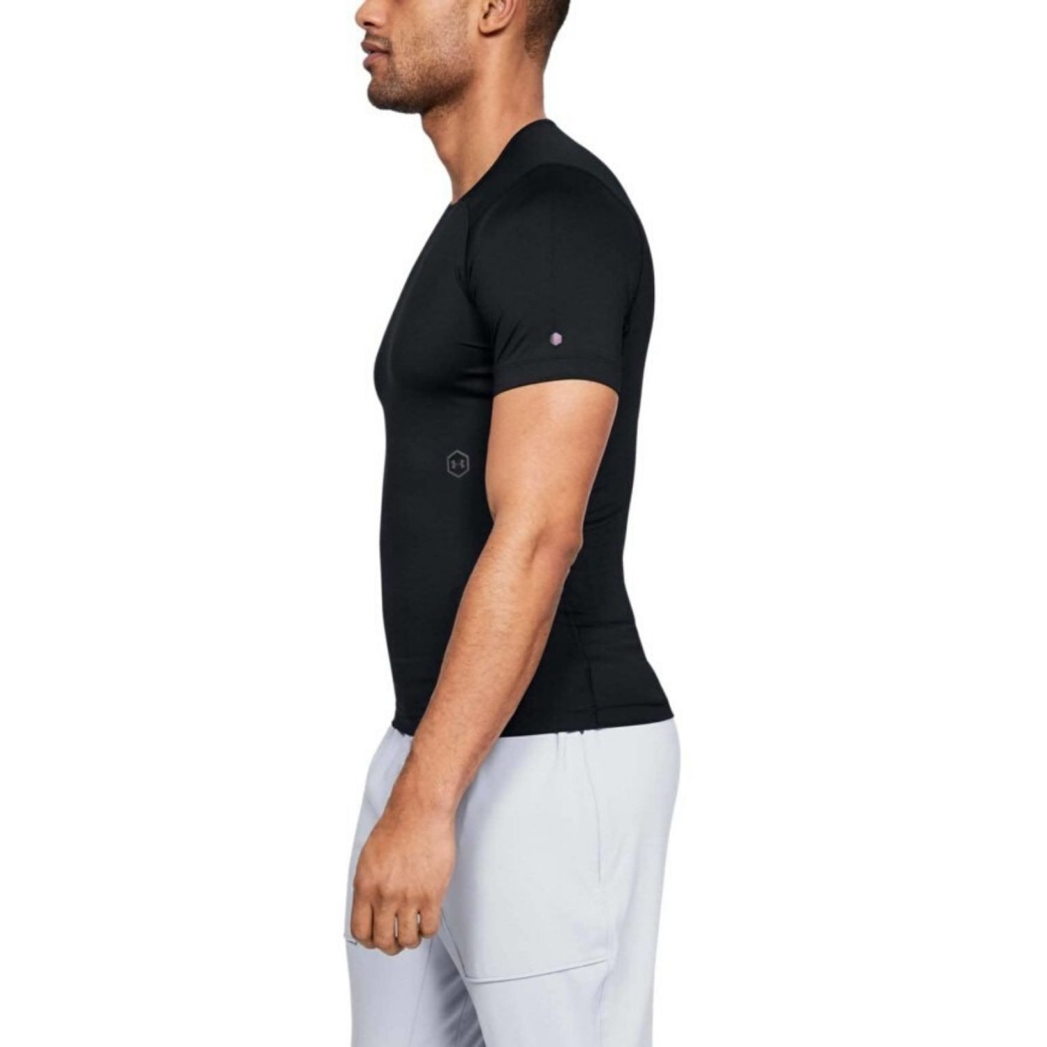 Kompresné tričko UNDER ARMOUR Rush Compression SS Black - OBLEČENIE - 4