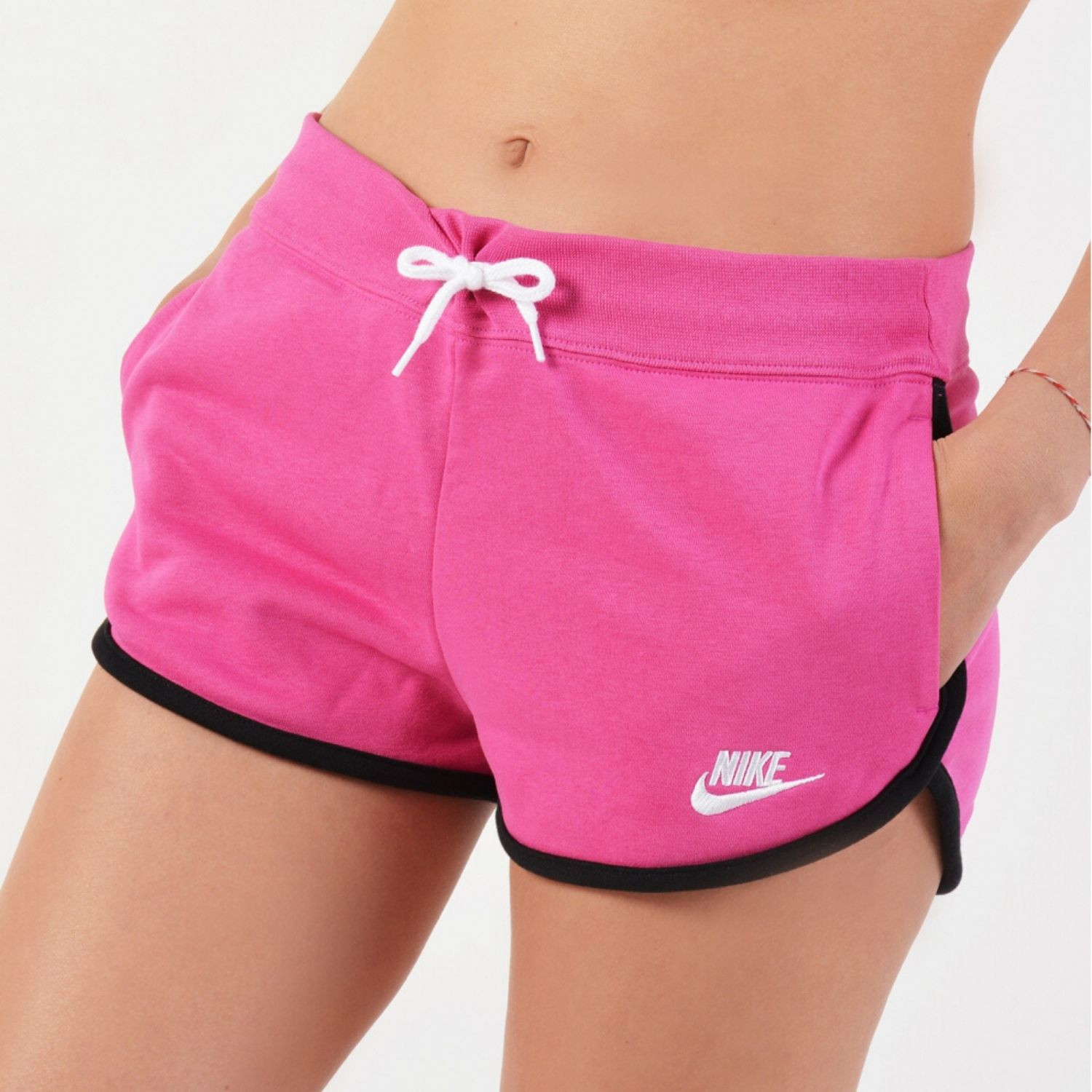 Šortky NIKE Sportswear Fleece Fuchsia - Dámske oblečenie - 1