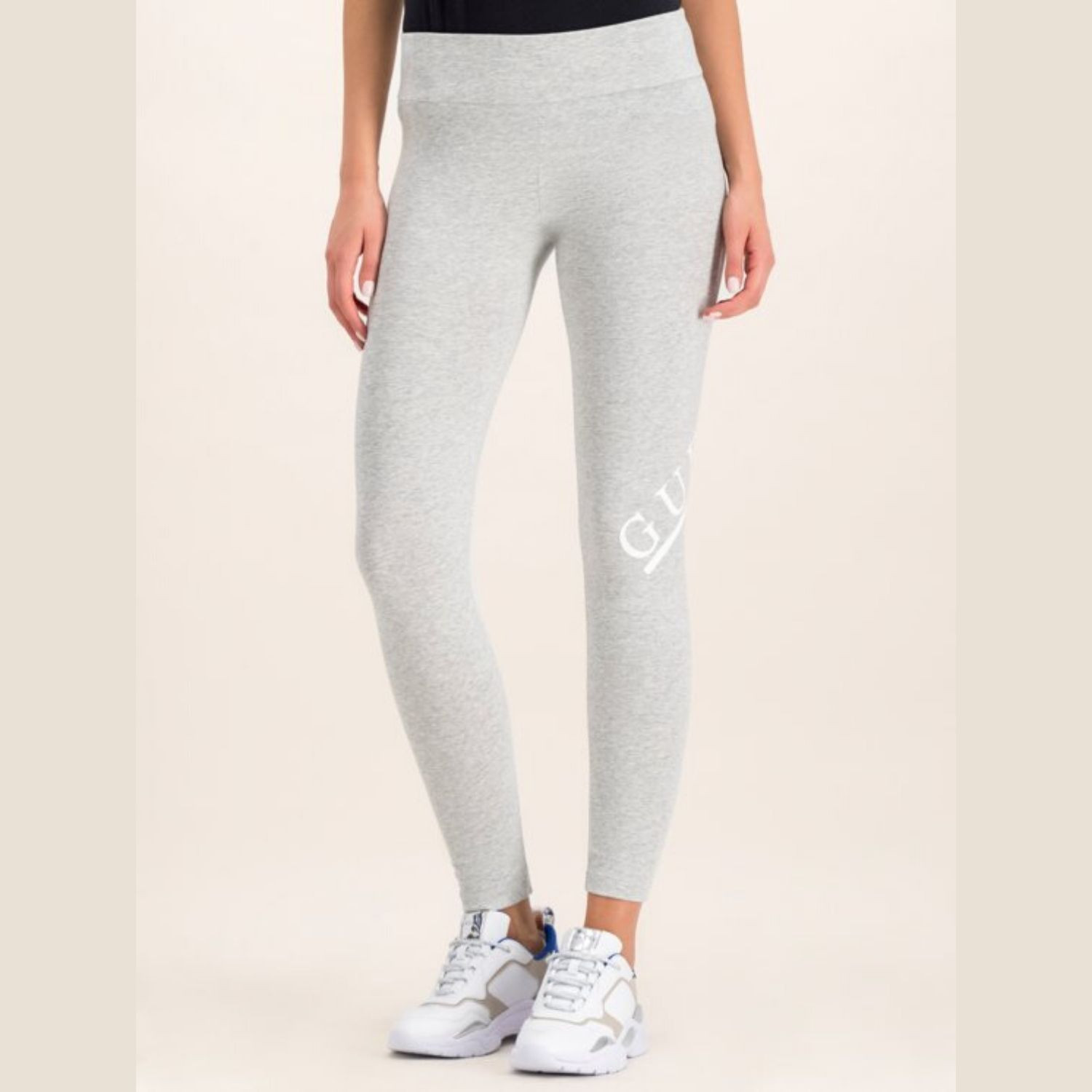 Legíny GUESS Grey/White - Legíny - 1