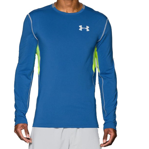 Tričko UNDER ARMOUR COOLSWITCH LS Blue - OBLEČENIE - 1