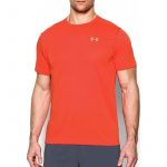 Tričko UNDER ARMOUR Threadborne Streaker SS Orange