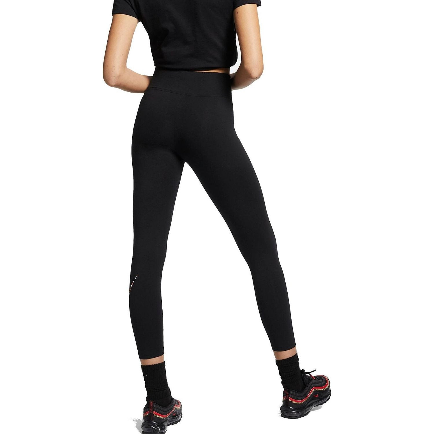 Legíny NIKE Tight NSW LA Black - Legíny - 2