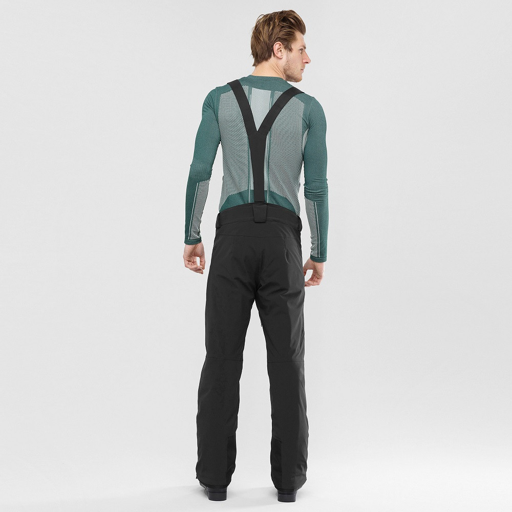 Lyžiarske nohavice SALOMON Iceglory Pant M Black - Lyžiarske nohavice - 2