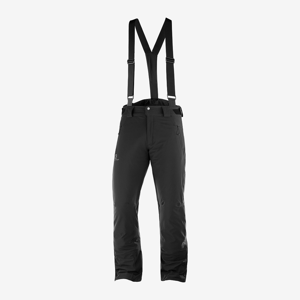 Lyžiarske nohavice SALOMON Iceglory Pant M Black - Lyžiarske nohavice - 3