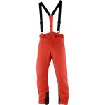 Lyžiarske nohavice SALOMON Iceglory Pant M Fiery Red