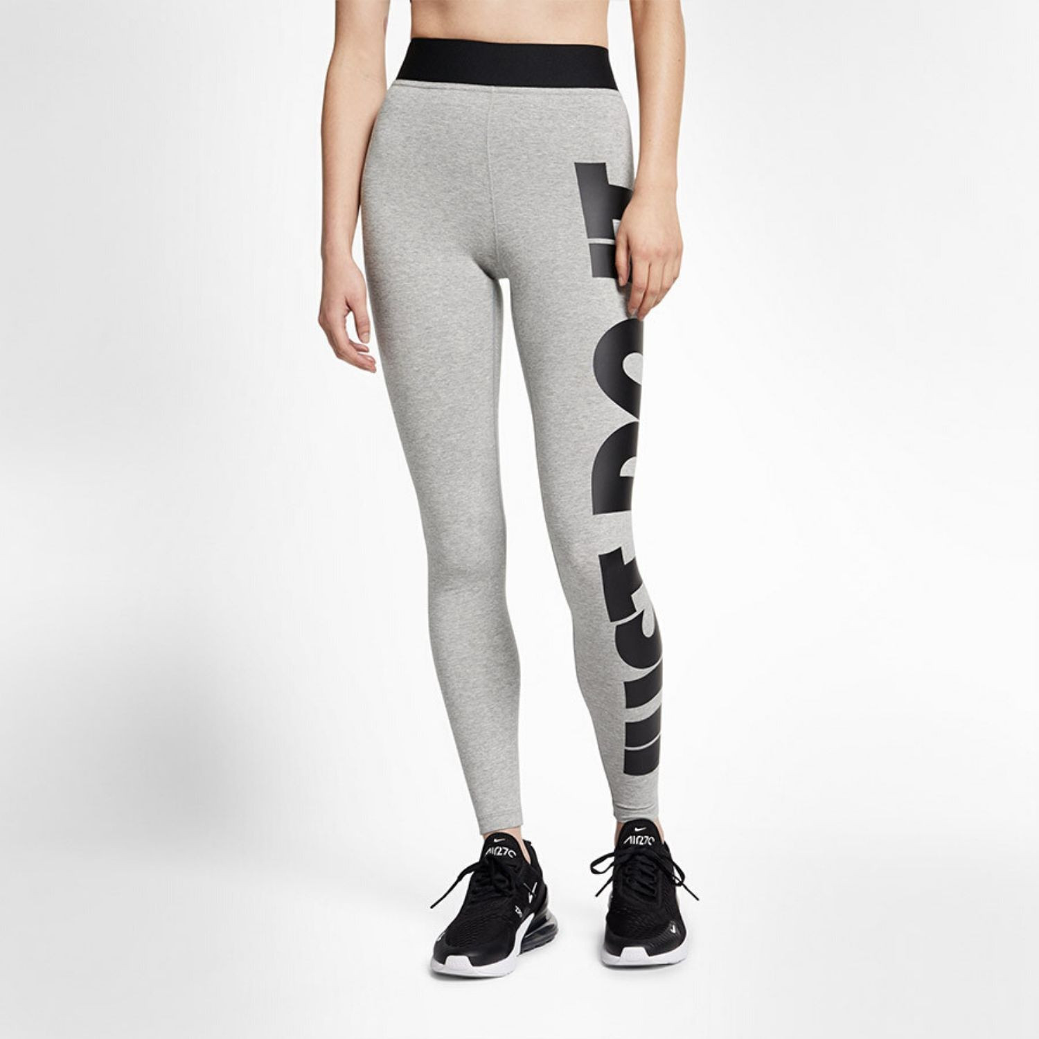 Legíny NIKE NSW Legasee HW JDI Grey/Black - Legíny - 1