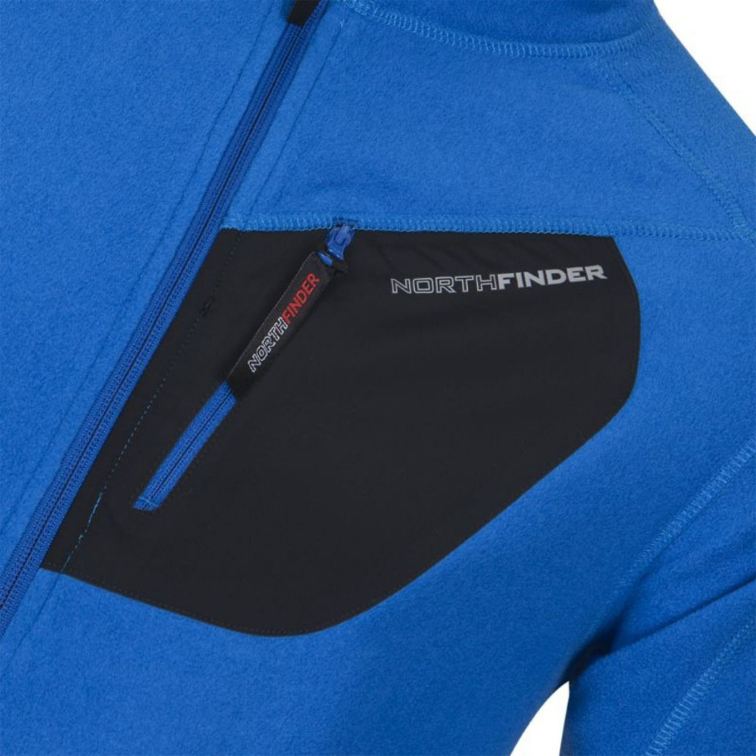 Funkčná mikina NORTHFINDER Ostredok Blue - Technické mikiny - 5