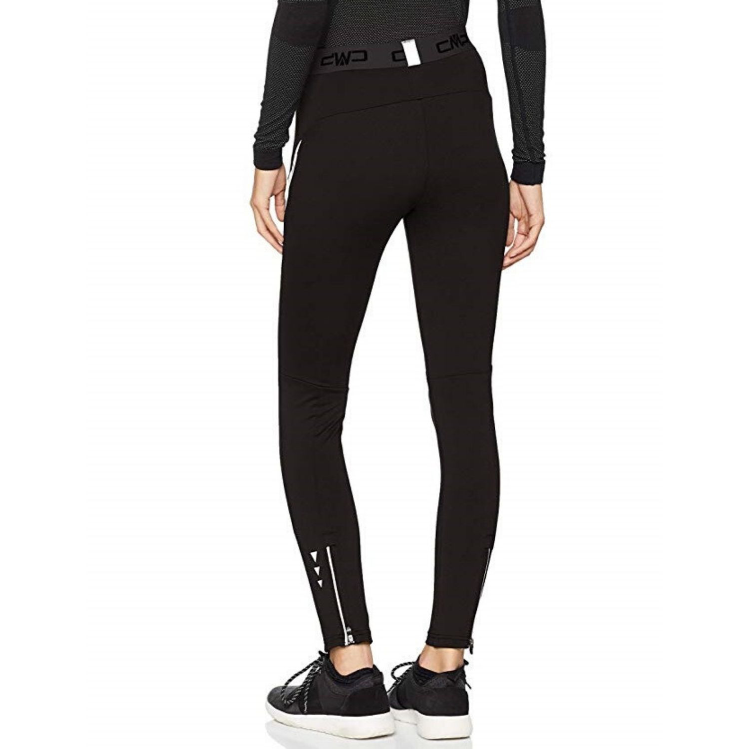 Legíny CAMPAGNOLO Long Pant Black / Grey - Nohavice na bežky a skialp - 2