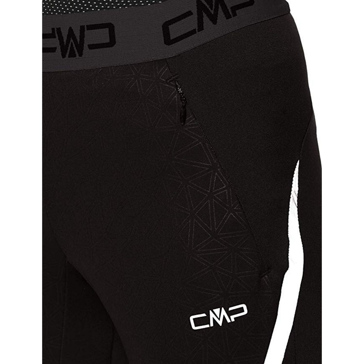 Legíny CAMPAGNOLO Long Pant Black / Grey - Nohavice na bežky a skialp - 3