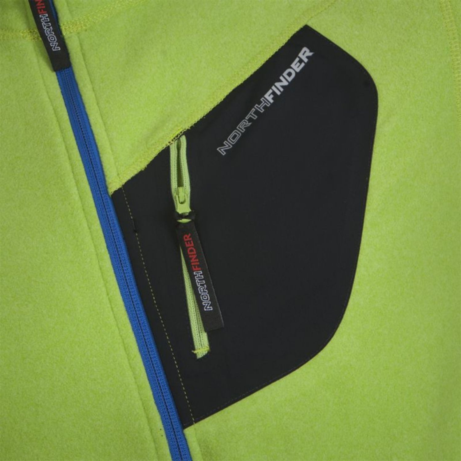 Mikina NORTHFINDER Ostredok Green - Technické mikiny - 6