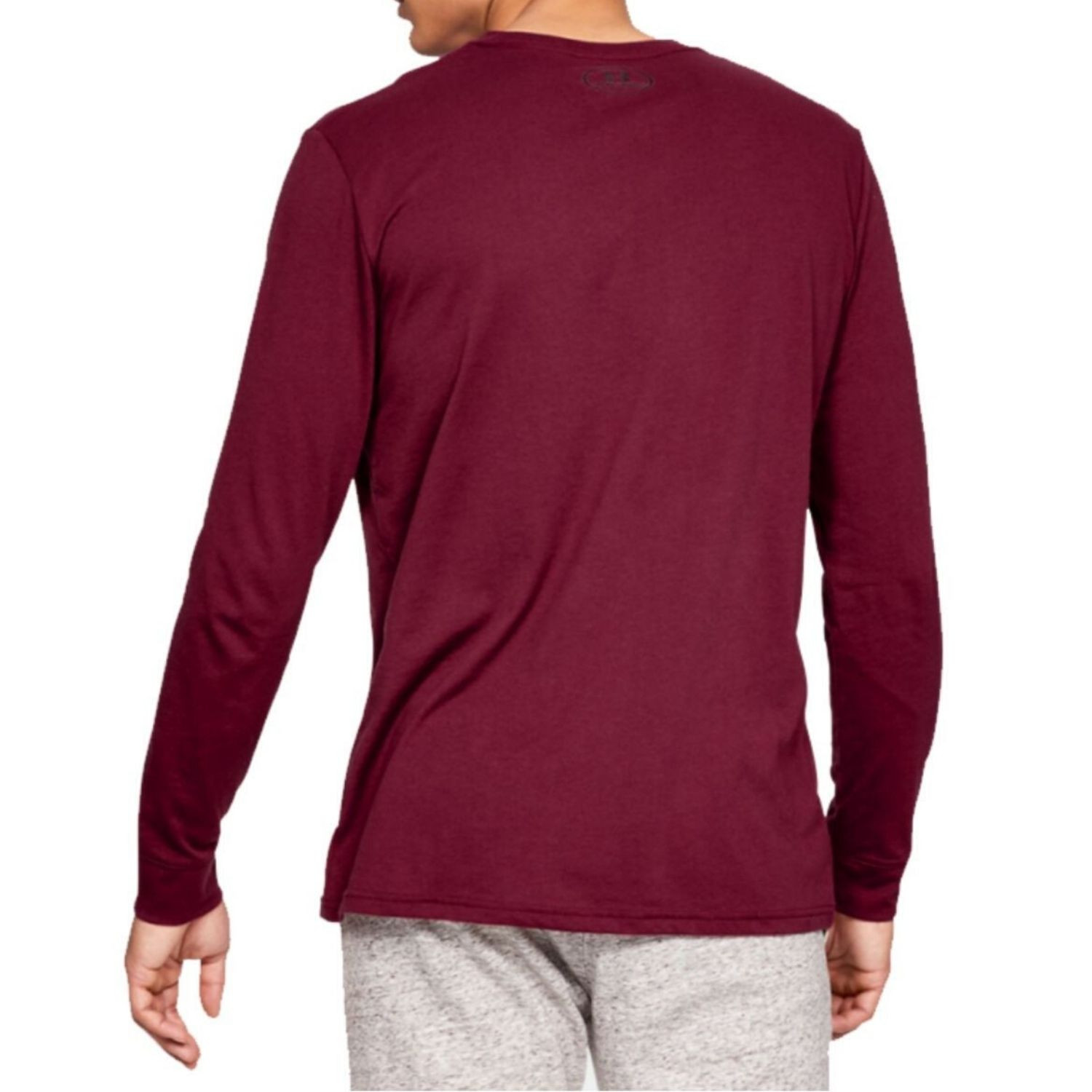 Tričko UNDER ARMOUR Sportstyle Logo LS Red - OBLEČENIE - 2