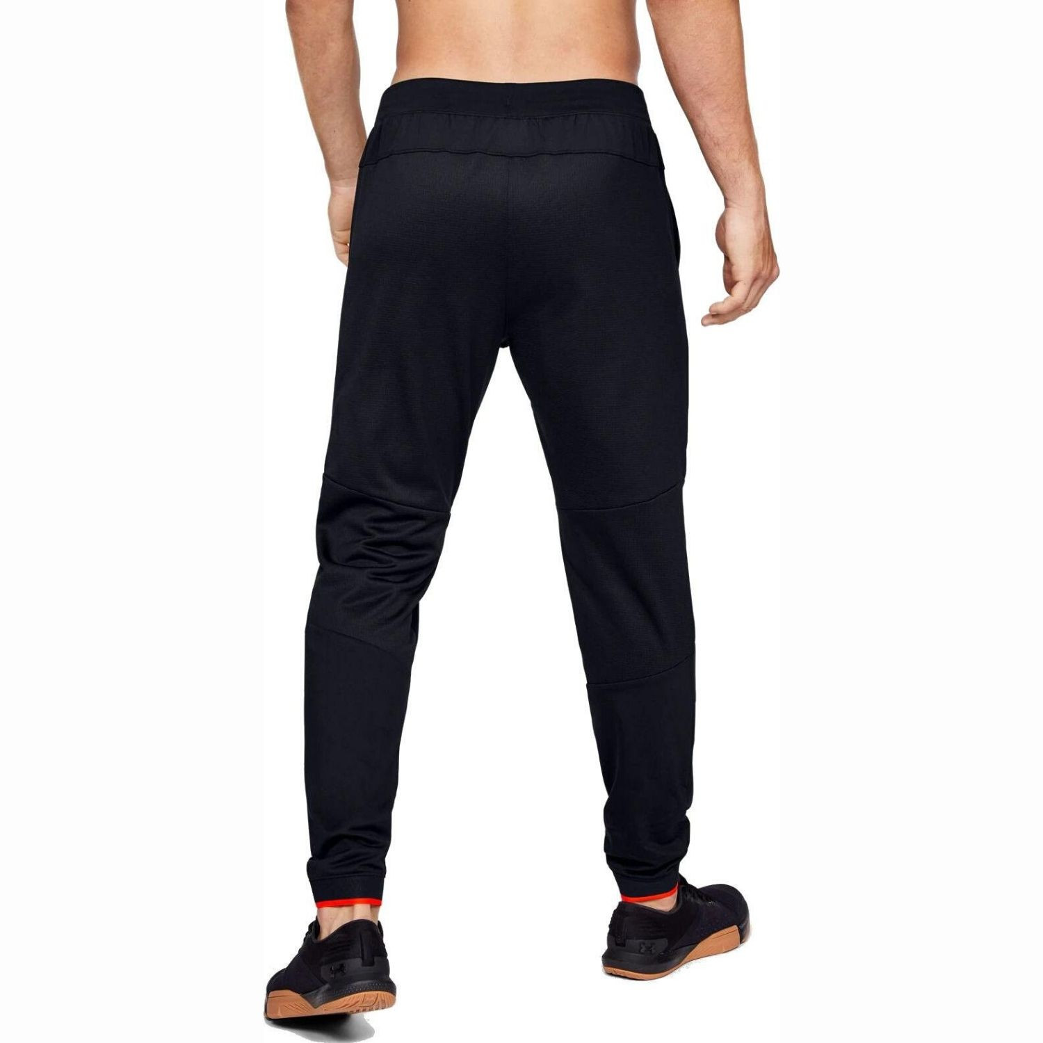 Tepláky UNDER ARMOUR ColdGear Reactor Gametime Hybrid Black/Beta Red - Tepláky - 2