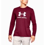 Tričko UNDER ARMOUR Sportstyle Logo LS Red