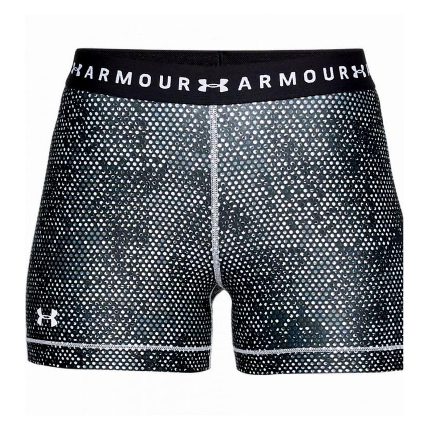 Šortky UNDER ARMOUR Printed Shorty Black - Dámske kraťasy & šortky & sukne - 4