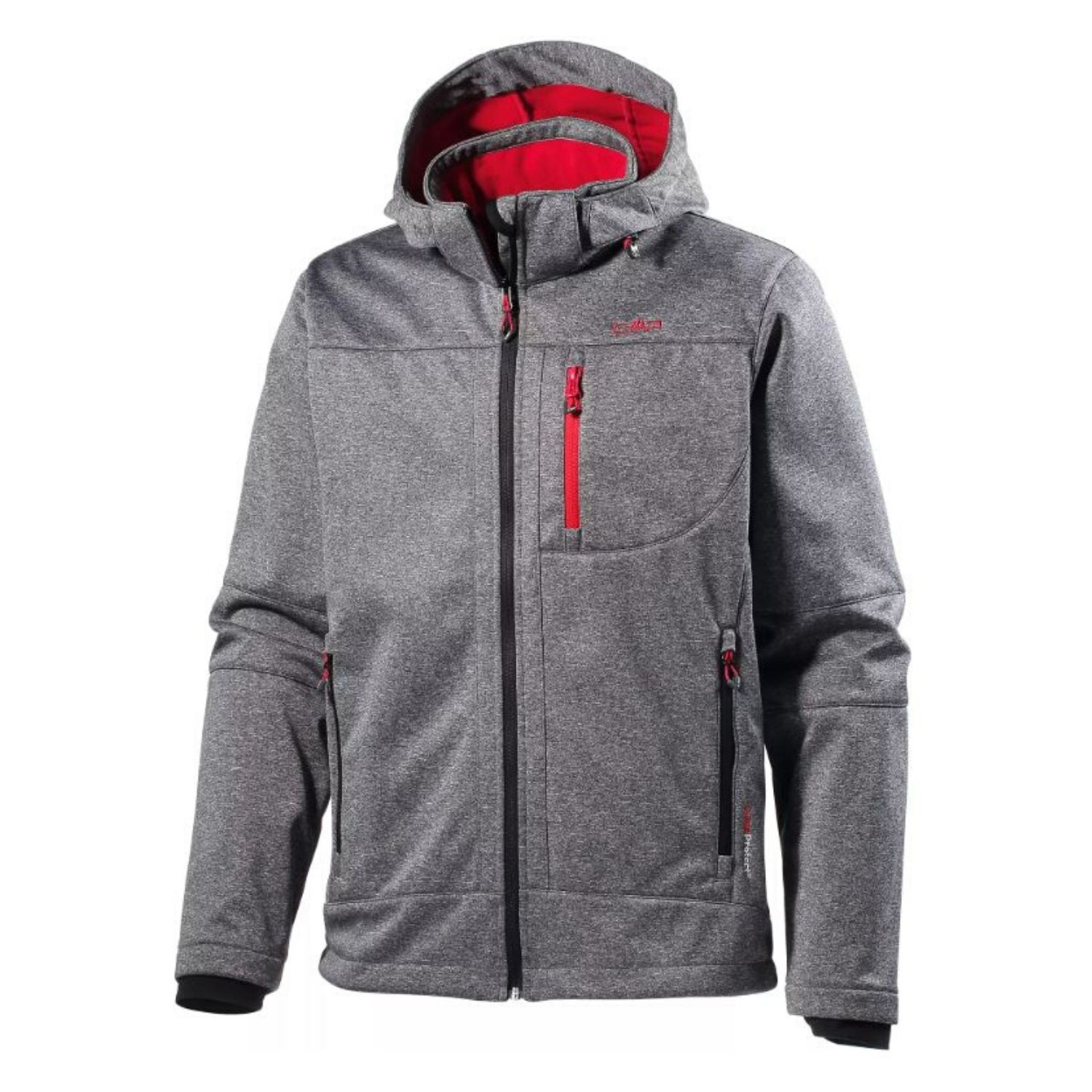 Bunda CAMPAGNOLO Jacket Zip Hood Grey - Bundy & Vesty - 4