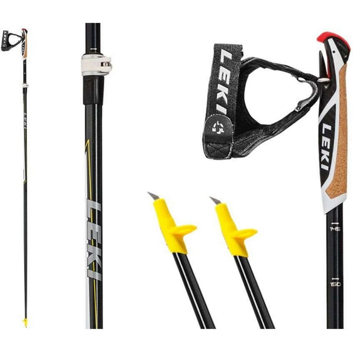 Nastaviteľné palice LEKI ALU VARIO CC 145 - 165 cm - Trekingové palice - 2