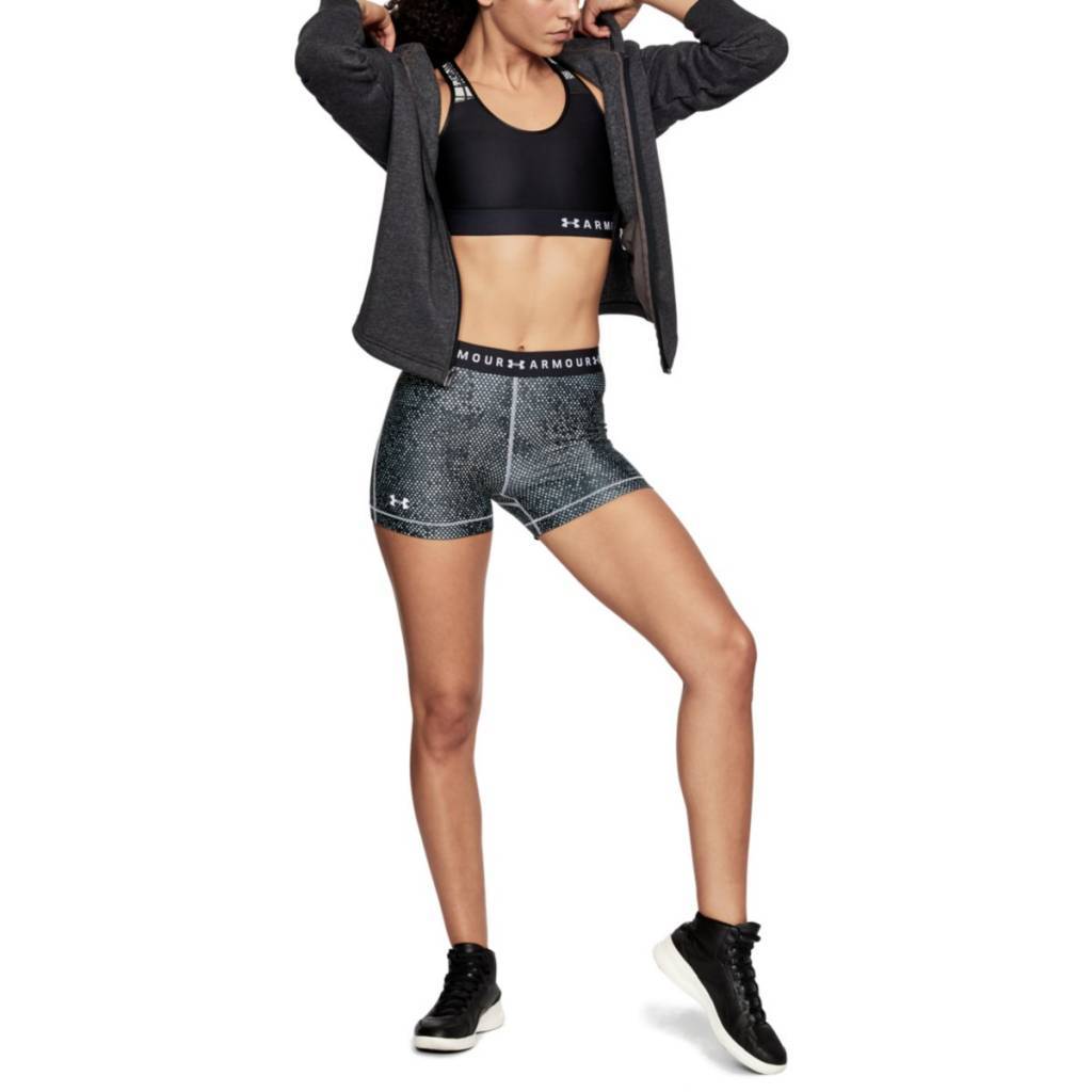 Šortky UNDER ARMOUR Printed Shorty Black - Dámske kraťasy & šortky & sukne - 3