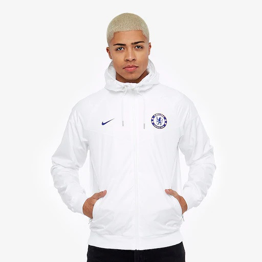 Bunda NIKE Chelsea White/Rush Blue - Bundy & Vesty - 1