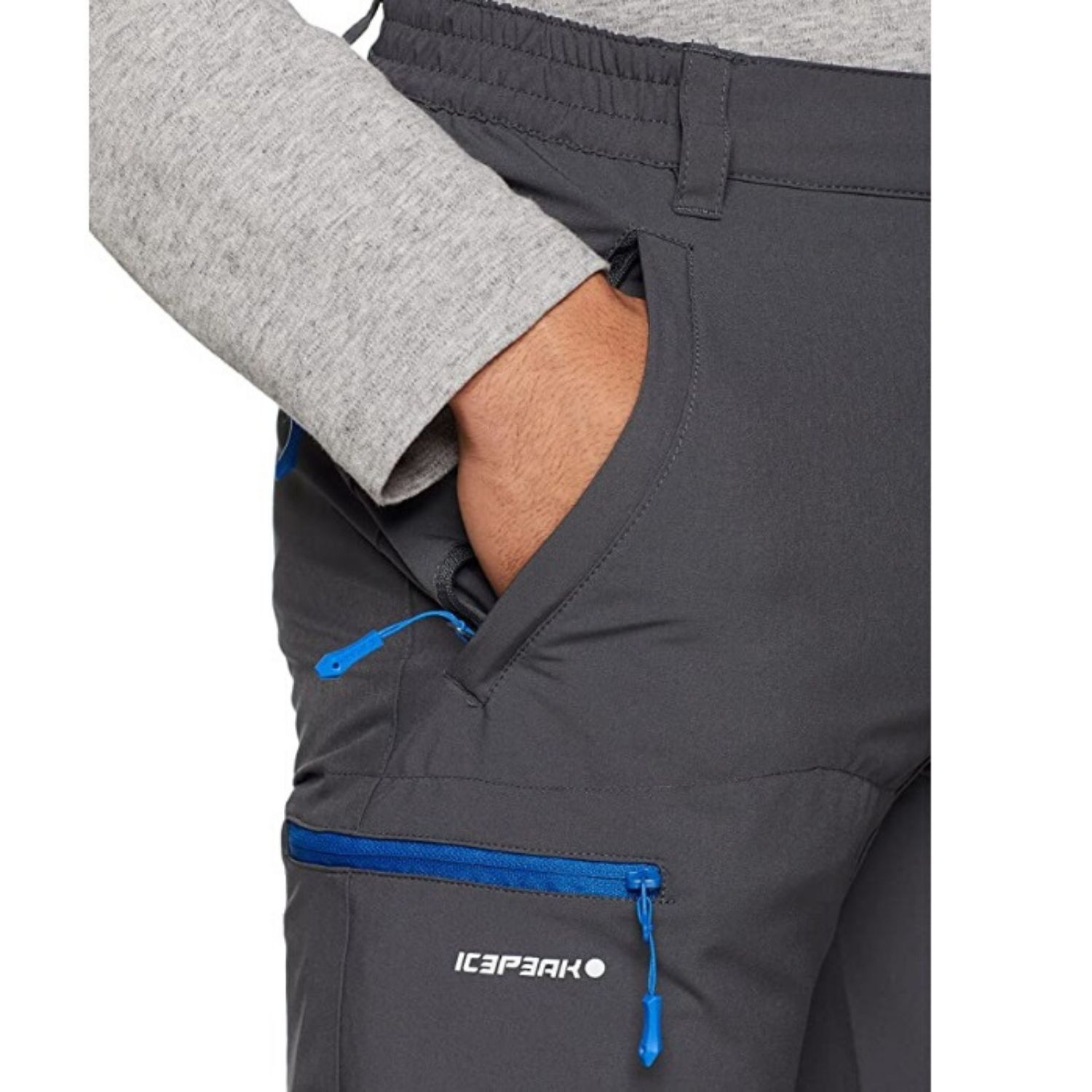 Kraťasy ICEPEAK Medwin Grey - Kraťasy & Šortky - 3
