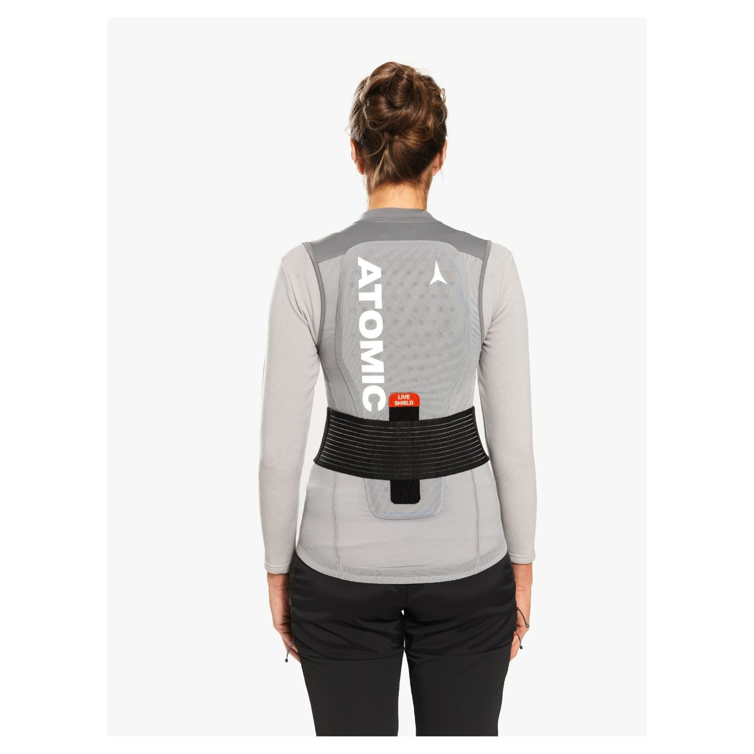 Dámsky chránič chrbta ATOMIC Live Shield Vest W Grey - Chrániče - 4