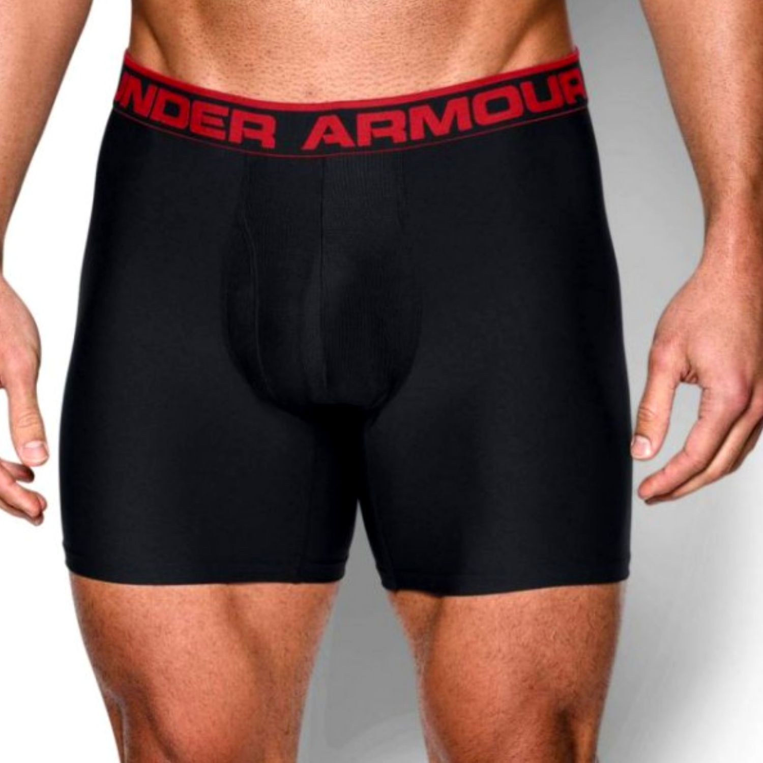 Boxerky UNDER ARMOUR Original Series 6'' 2 Pack Black - Spodná bielizeň - 2