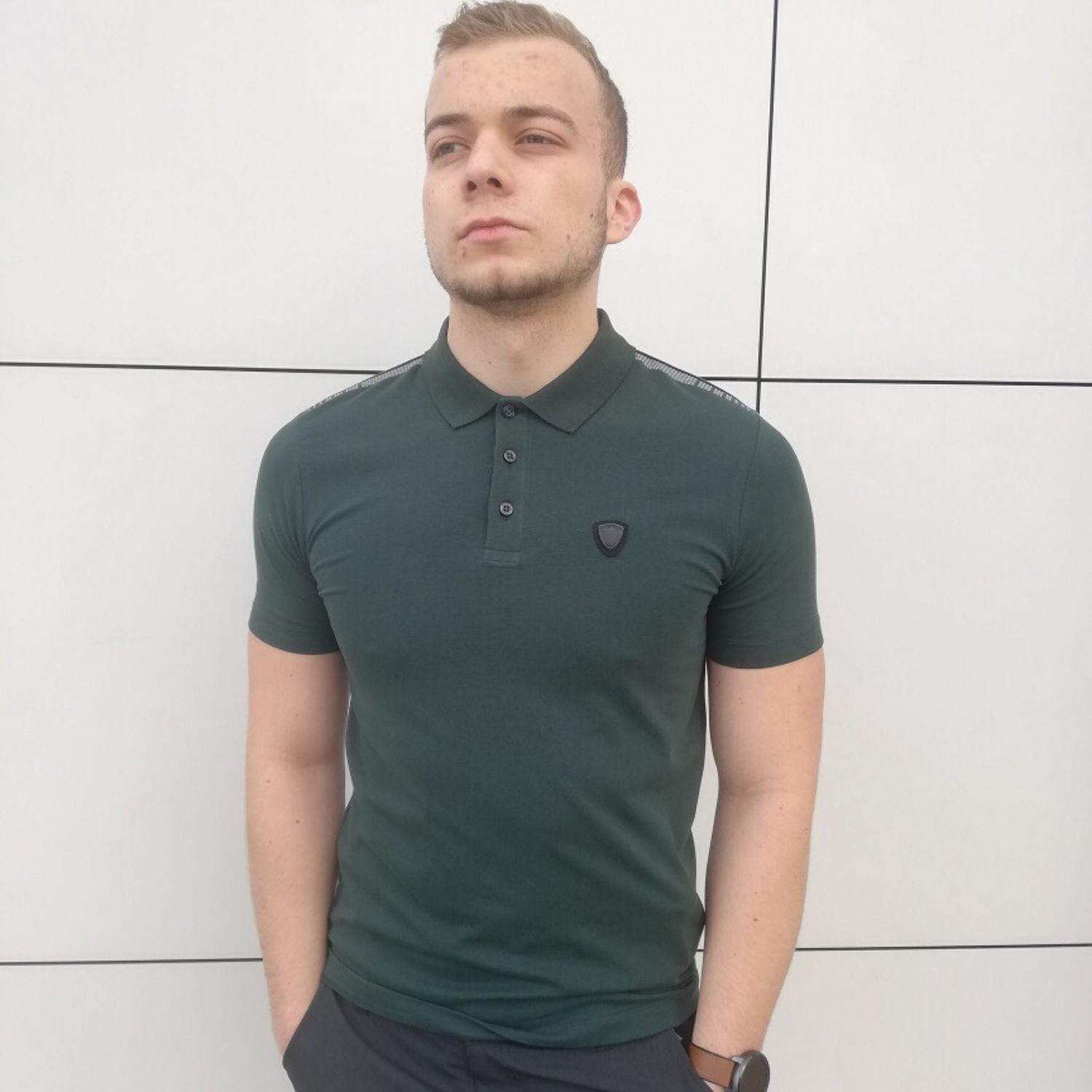 Pánske tričko EMPORIO ARMANI EA7 TRAIN LUX POLO - ARMANI - 1