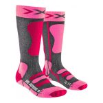 Ponožky X-SOCKS Ski 4.0 Anthracite Pink