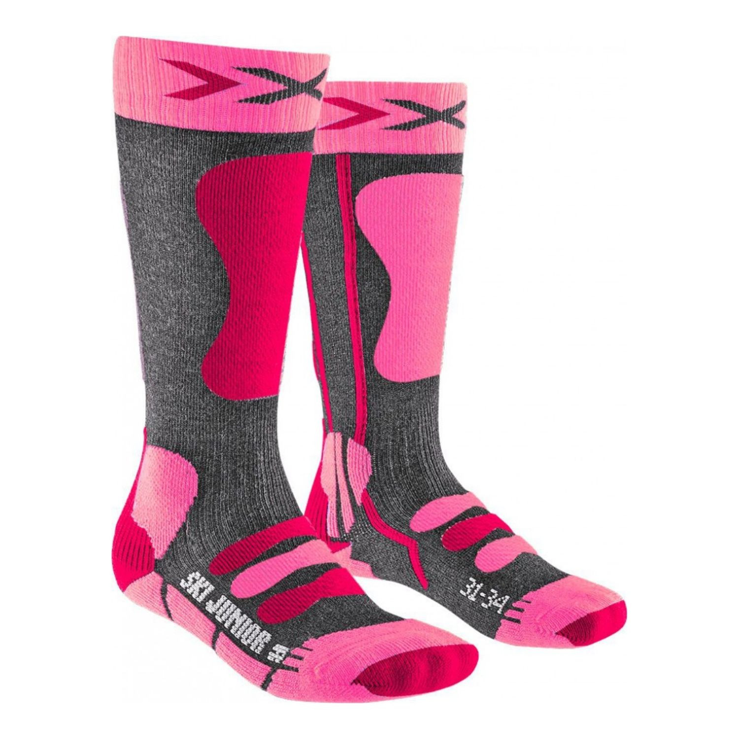 Ponožky X-SOCKS Ski 4.0 Anthracite Pink - Ponožky - 1