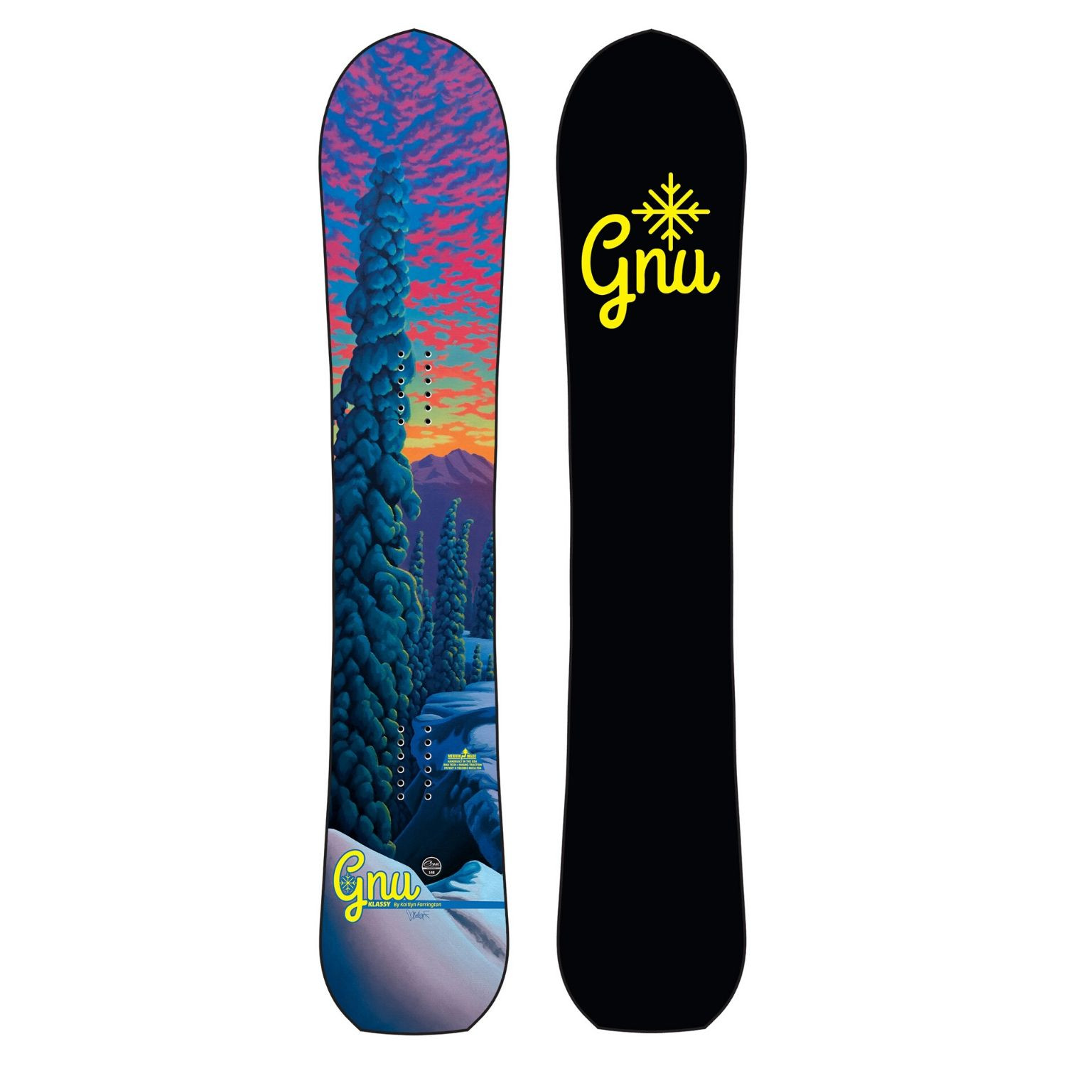 Snowboard GNU Klassy - Dámske snowboardy - 1