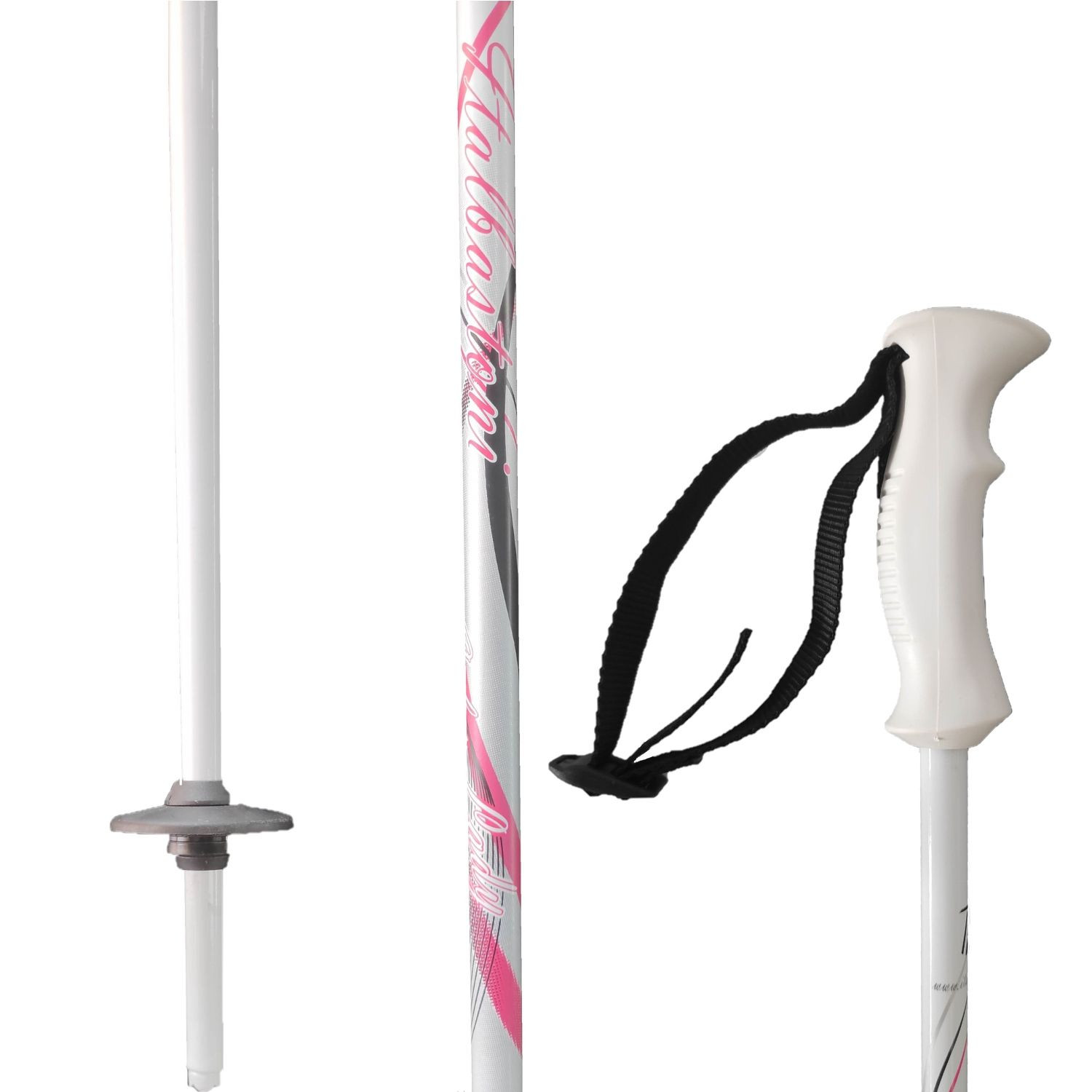 Zjazdové palice ITALBASTONI W Lady Color White - Dámske palice - 1