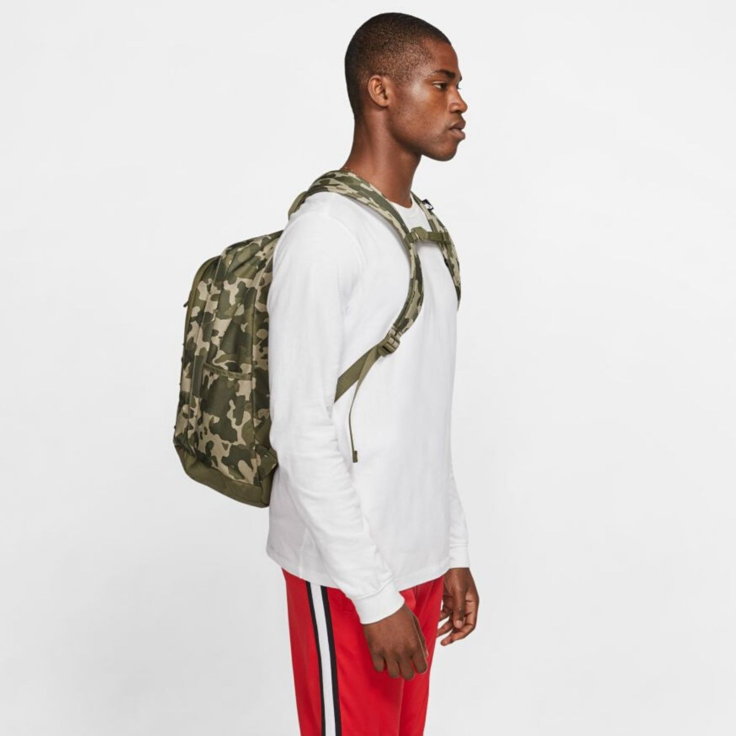 Batoh NIKE Hayward 2.0 Printed Olive / White - Batohy - 4