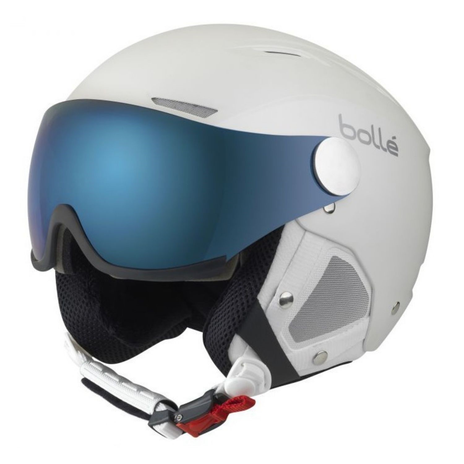Lyžiarska prilba BOLLÉ Backline Visor Premium White/Silver - Pánske prilby - 1