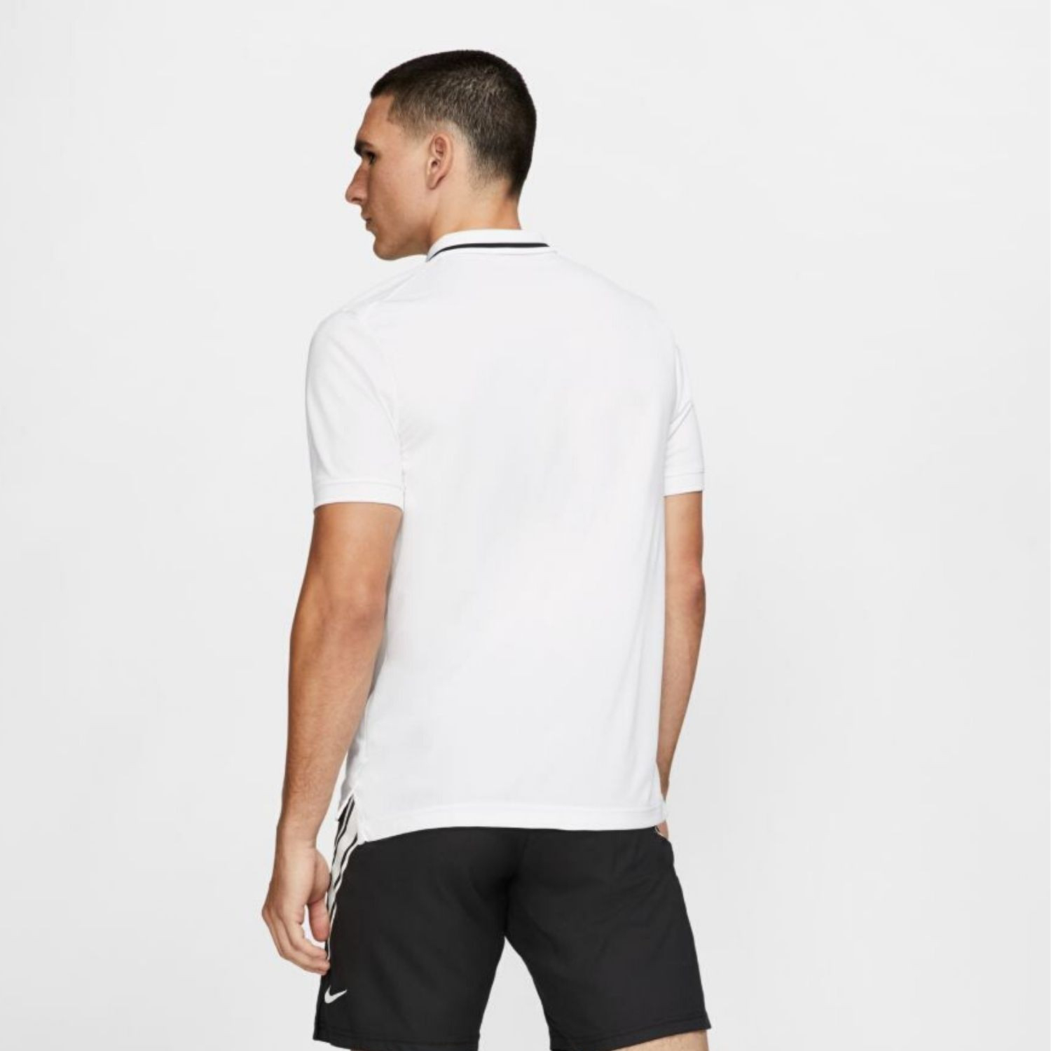 Tričko NIKE Polo Dry Pique White - NIKE - 2