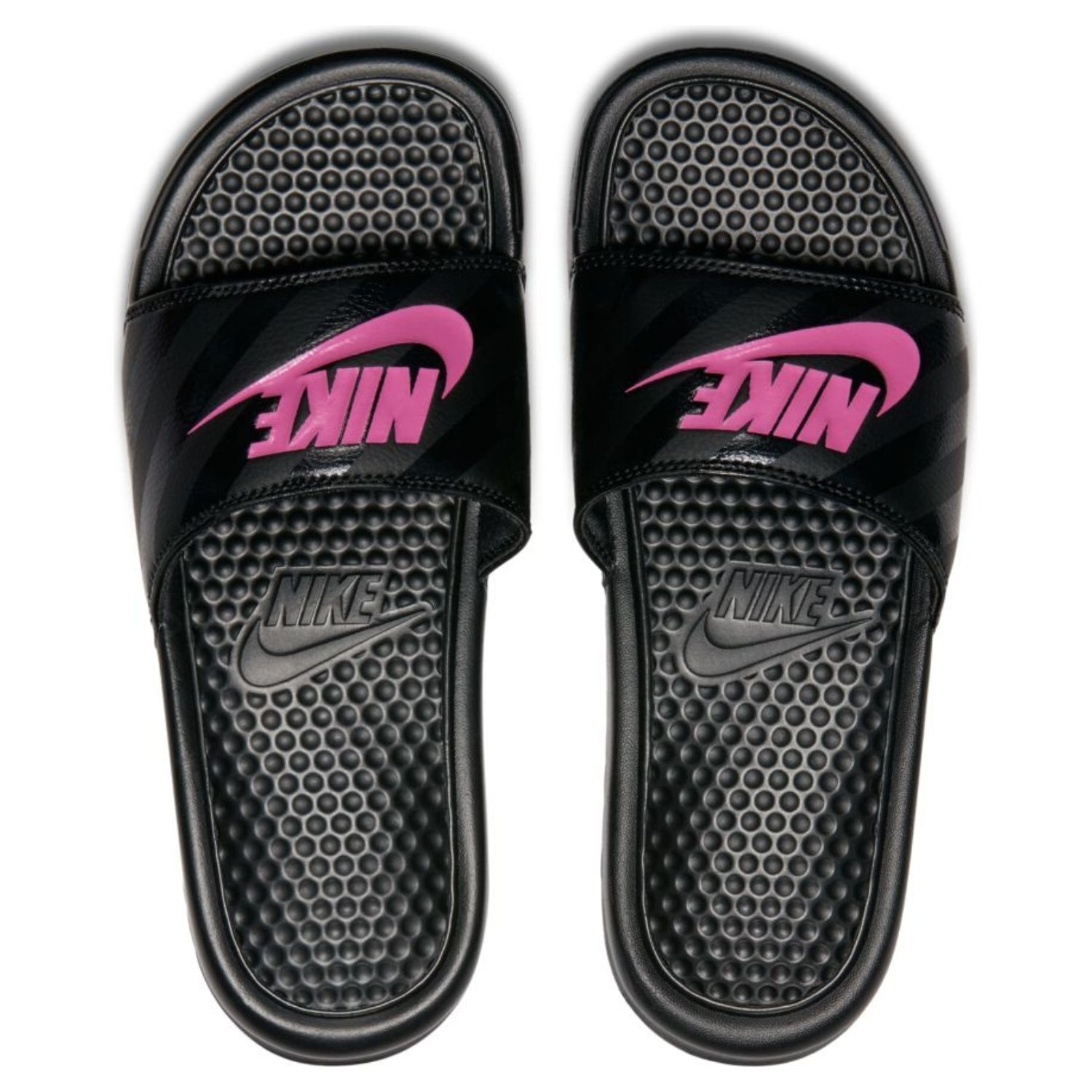 Šlapky NIKE Benassi JDI Pink/Black - Šľapky a sandále - 1