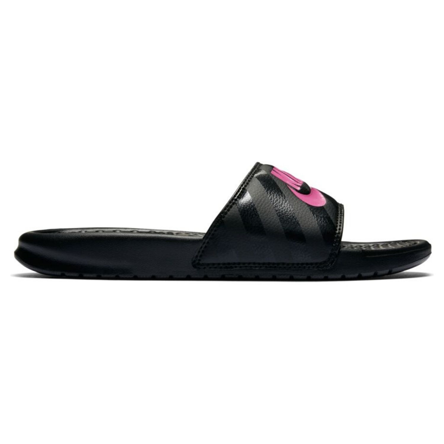 Šlapky NIKE Benassi JDI Pink/Black - Šľapky a sandále - 2