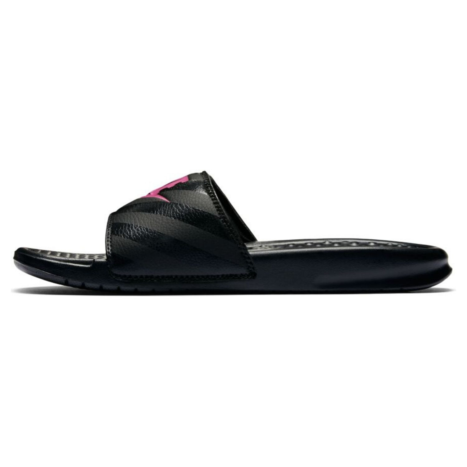 Šlapky NIKE Benassi JDI Pink/Black - Šľapky a sandále - 3