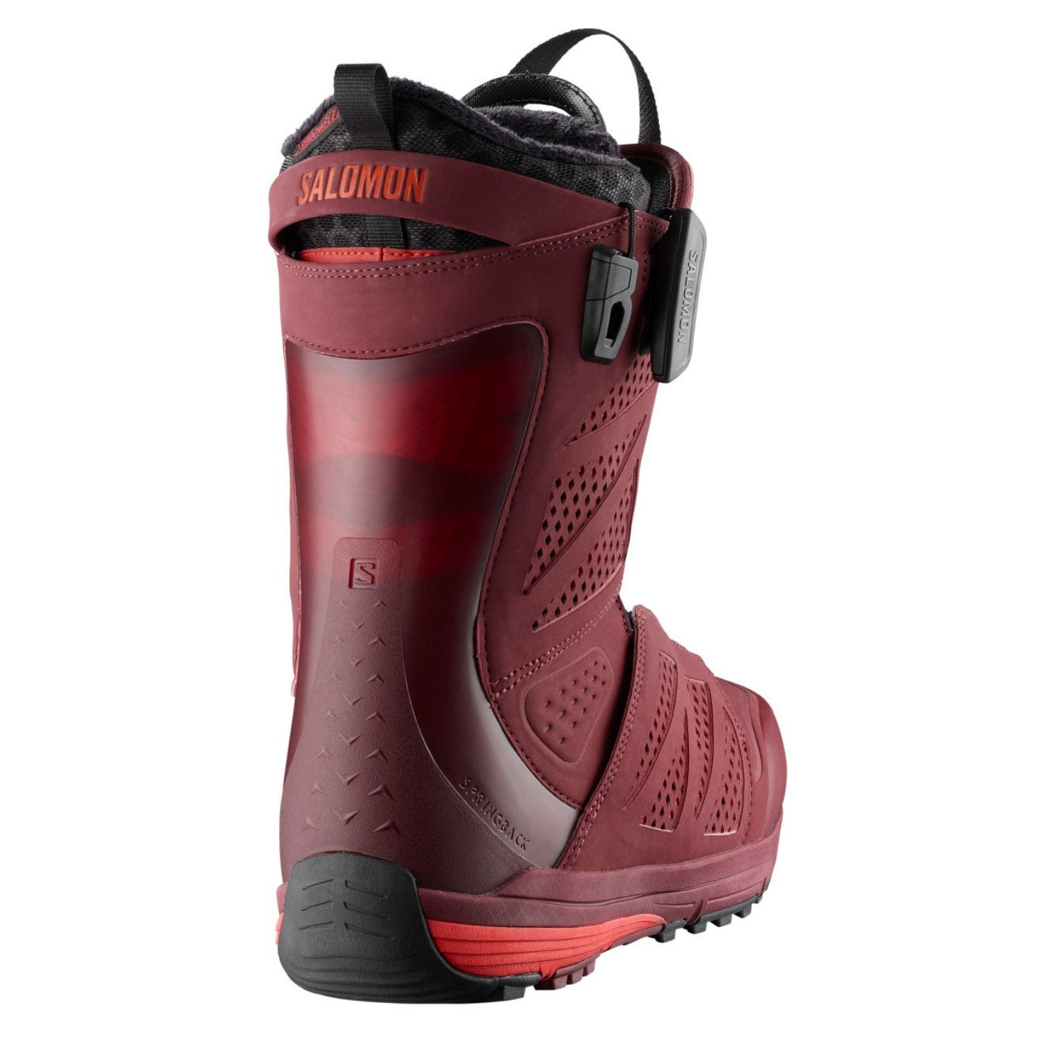Snowboardová obuv SALOMON Hi-Fi Burgundy - Pánska obuv - 2