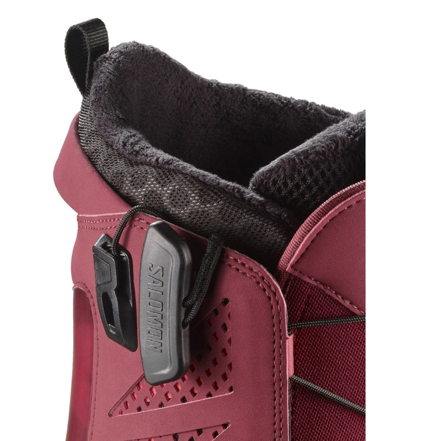 Snowboardová obuv SALOMON Hi-Fi Burgundy - Pánska obuv - 3