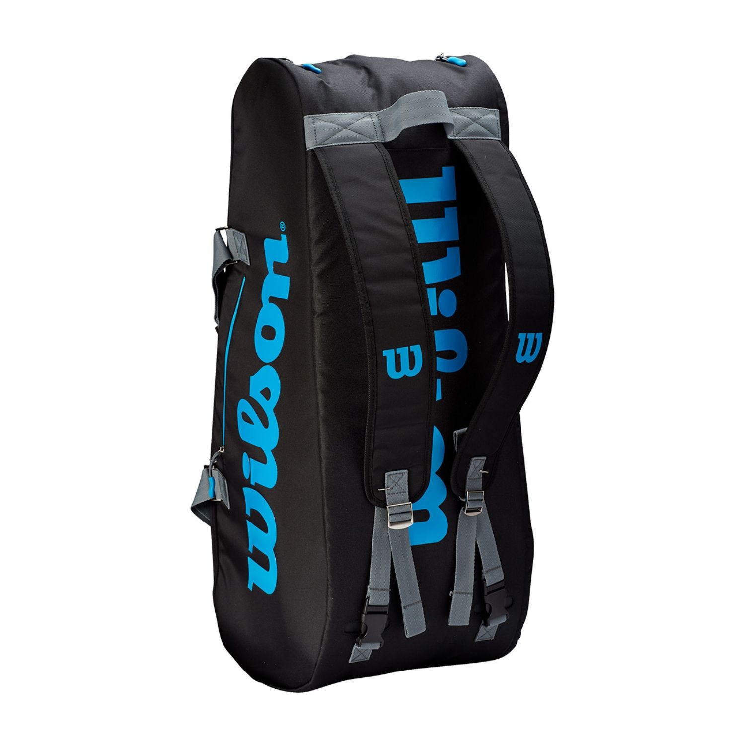 Tenisový vak WILSON Ultra 9pack Black/Blue - LETNÉ ŠPORTY - 2