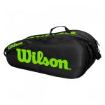Tenisový vak WILSON Team 2 Comp Black/Green