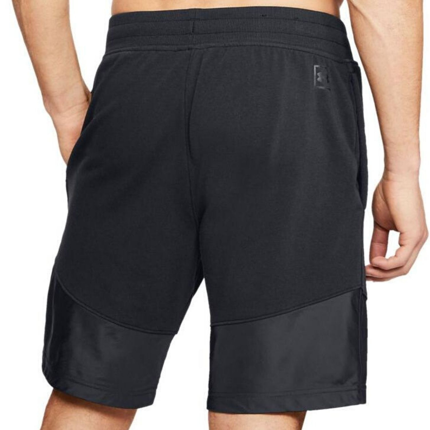 Kraťasy UNDER ARMOUR Threadborne Terry Short Black - Kraťasy & Šortky - 2